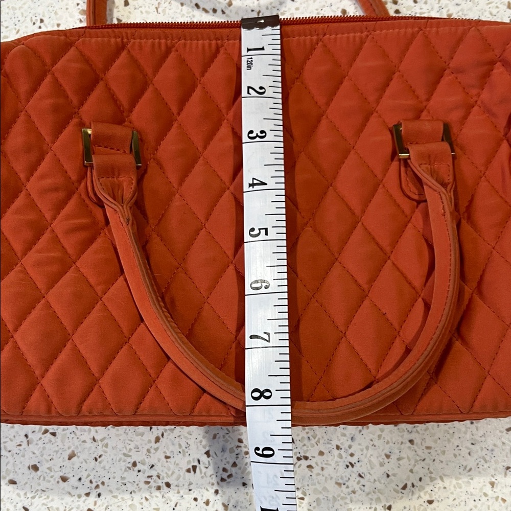 Vera Bradley Boston Warm Orange spice crossbody Bag - Picture 8 of 10